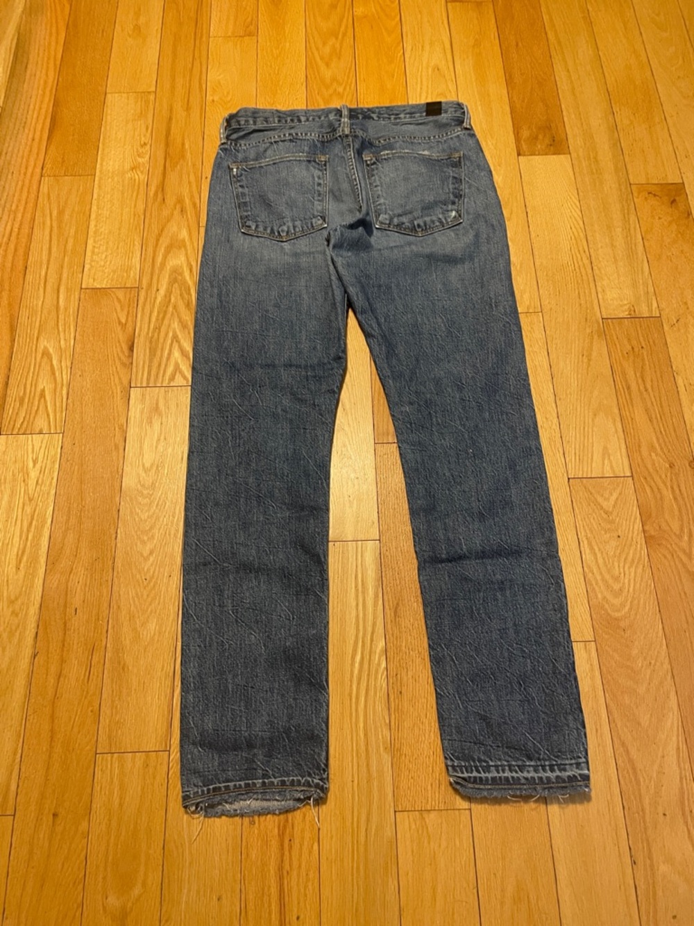 Vince Men's Straight-Leg Denim Jeans in Faded Blue